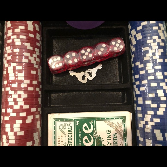 “MILLER” Poker Set High Life / Aluminum case - Picture 7 of 11